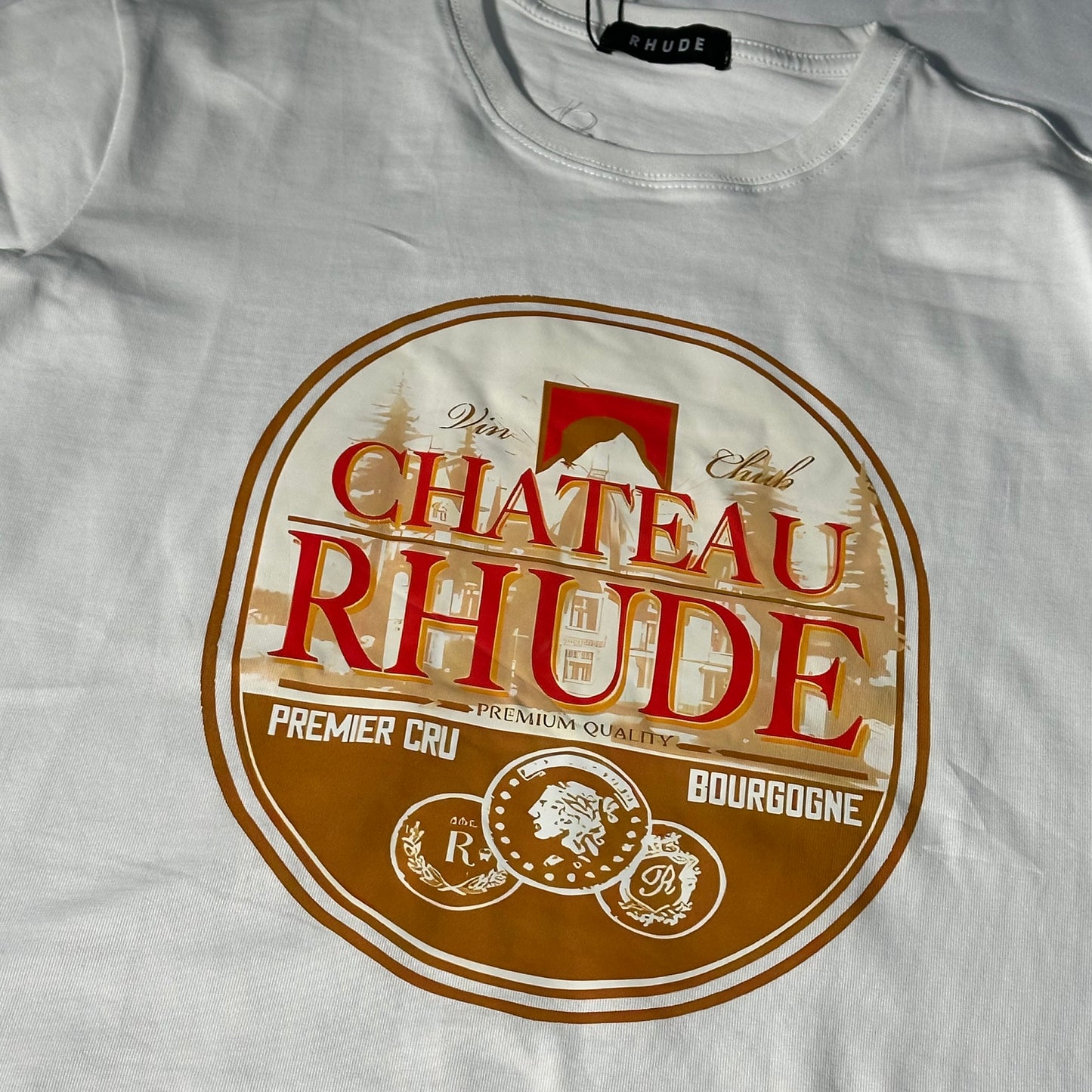 Camiseta rhude blanco