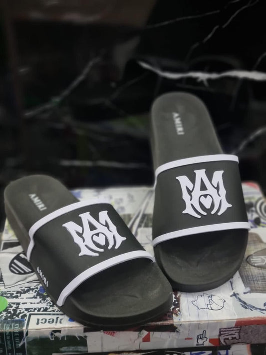 Chancletas Amiri negras