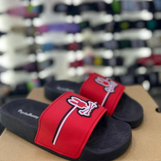 Chancletas psycho bunny Rojas