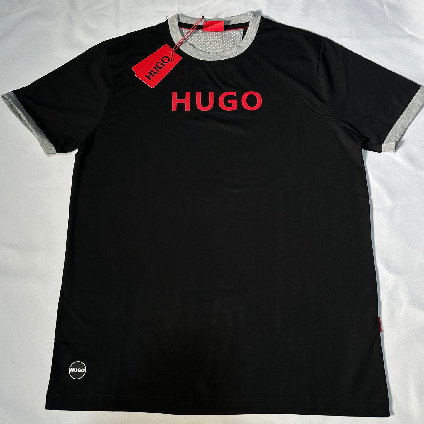 Camiseta Hugo negra