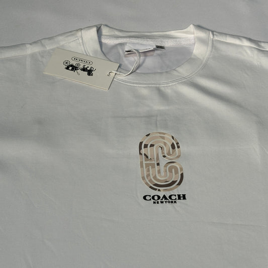 Camiseta Coach Blanca