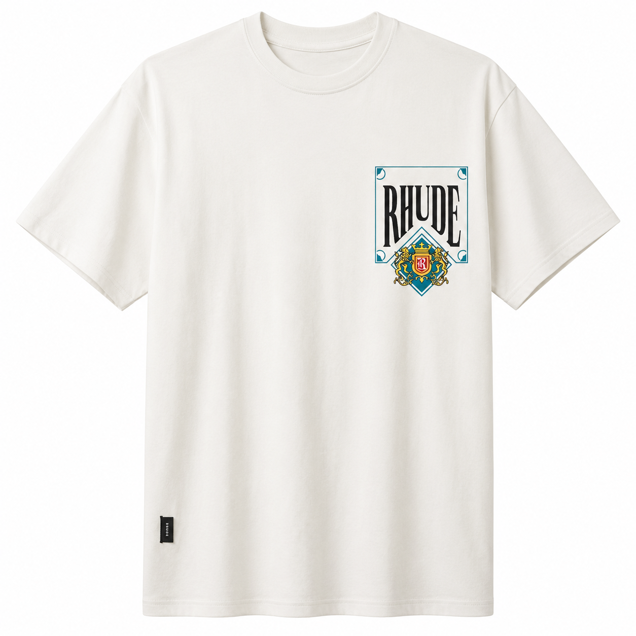 Camiseta Rhude blanca