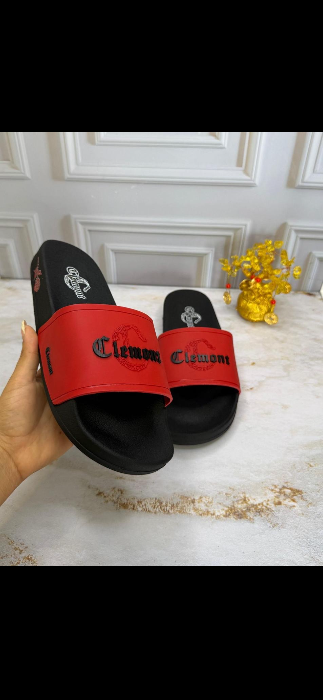 Chancletas Clemont rojas C