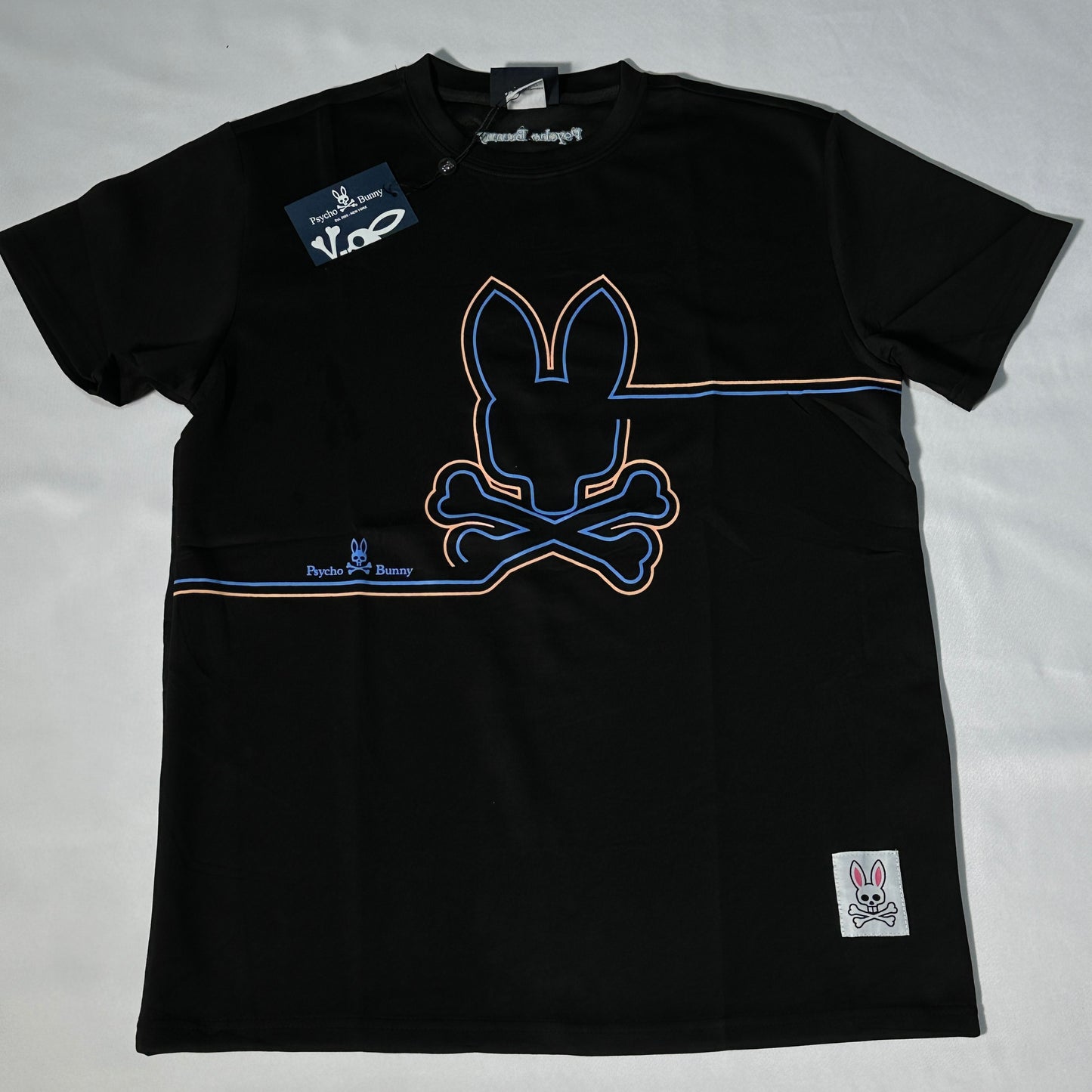 Camiseta Psycho bunny negro