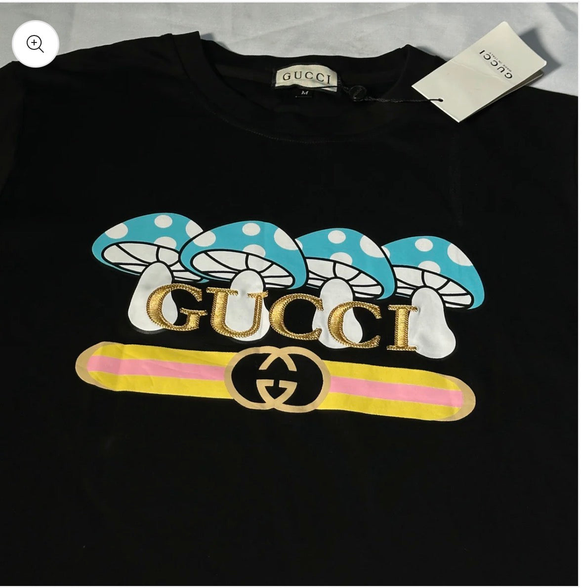 Camiseta Gucci negra