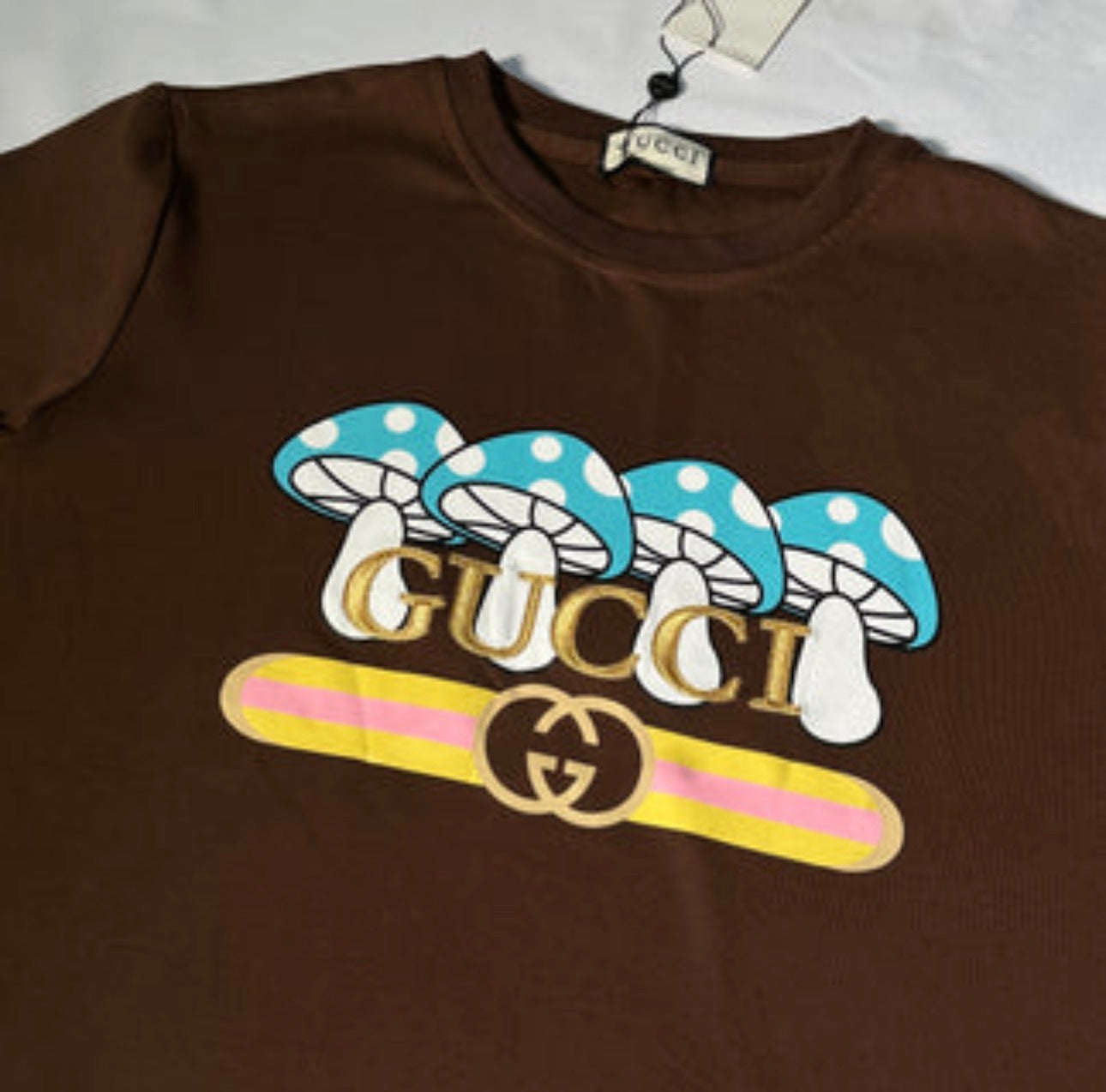 Camiseta Gucci marrón
