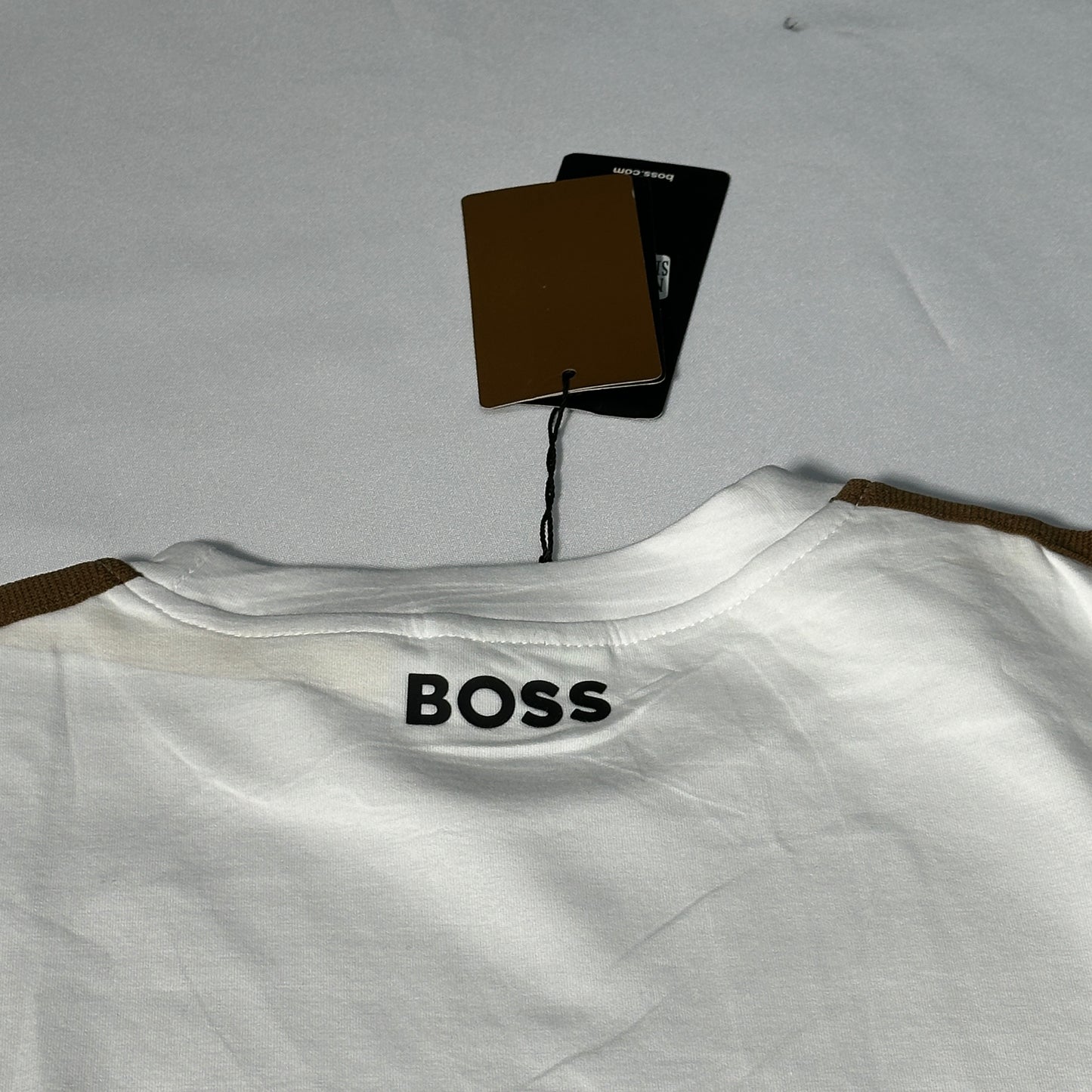 Camiseta Boss blanca