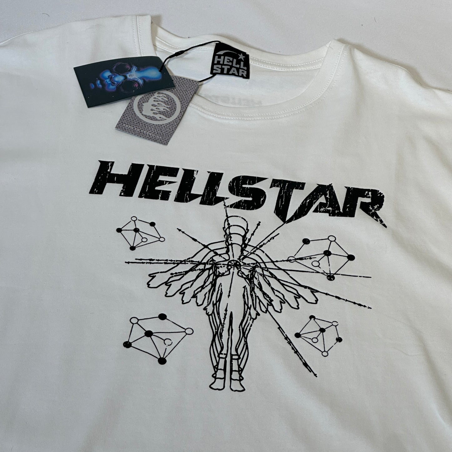 Camiseta hells Star blanca