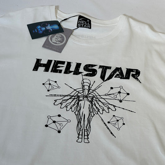 Camiseta hells Star blanca