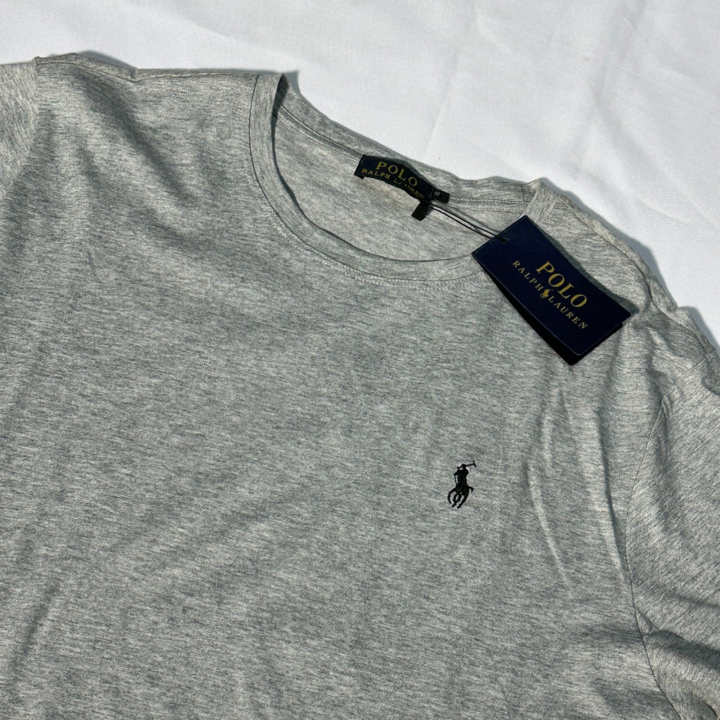 Camiseta polo gris
