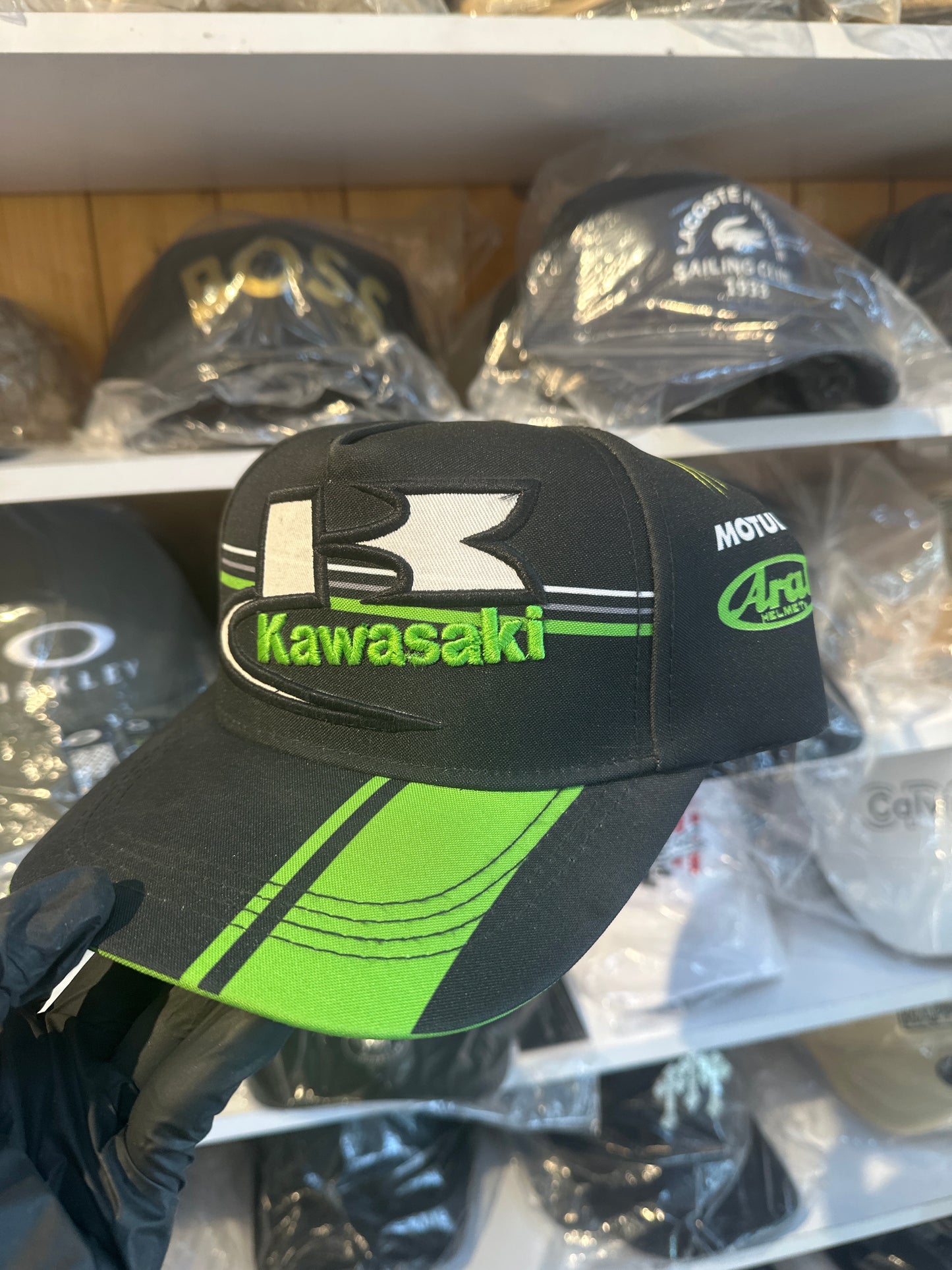 Gorra Ajustable Kawasaki Plana Diseño 2