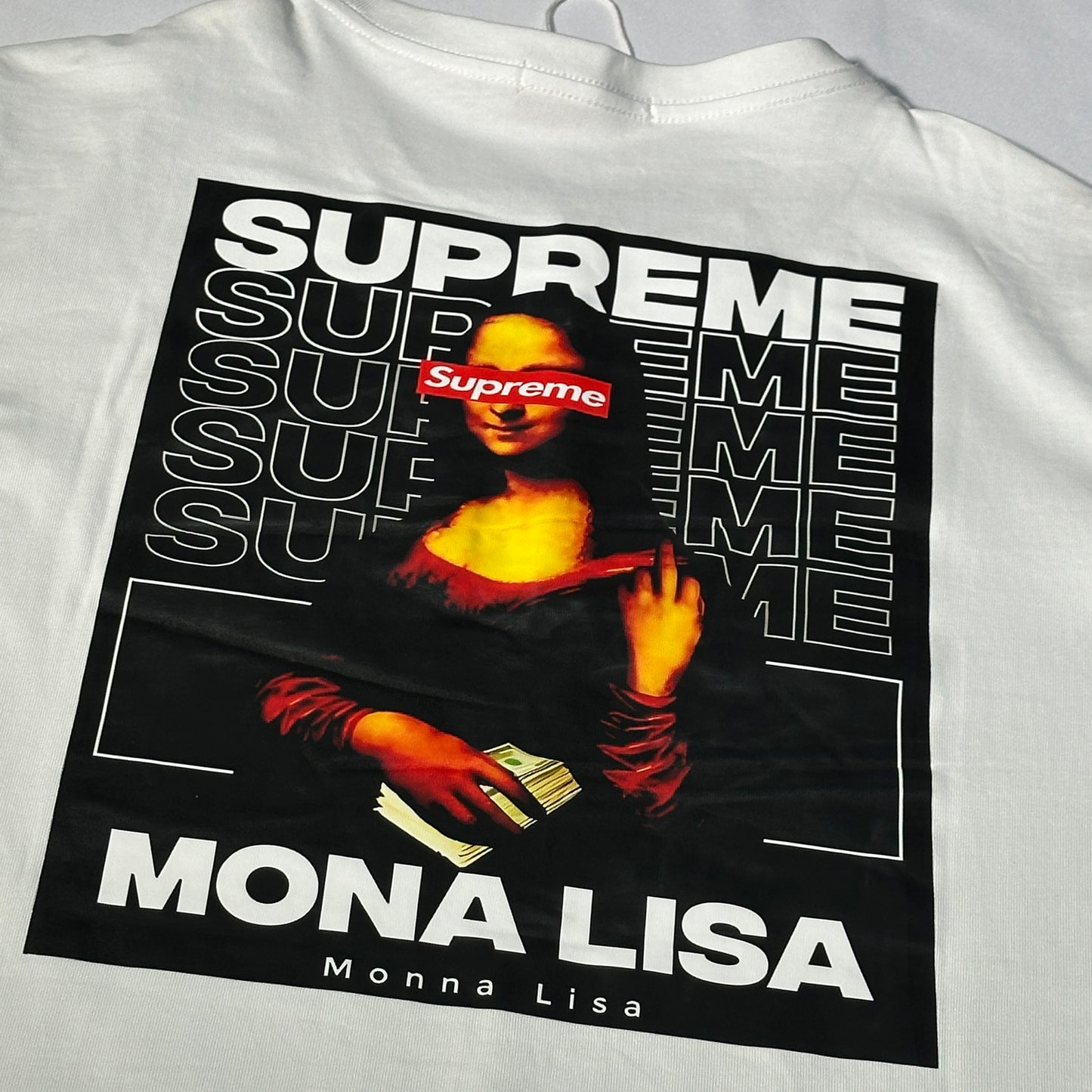 Camiseta supreme blanca