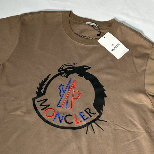 Camiseta Moncler café