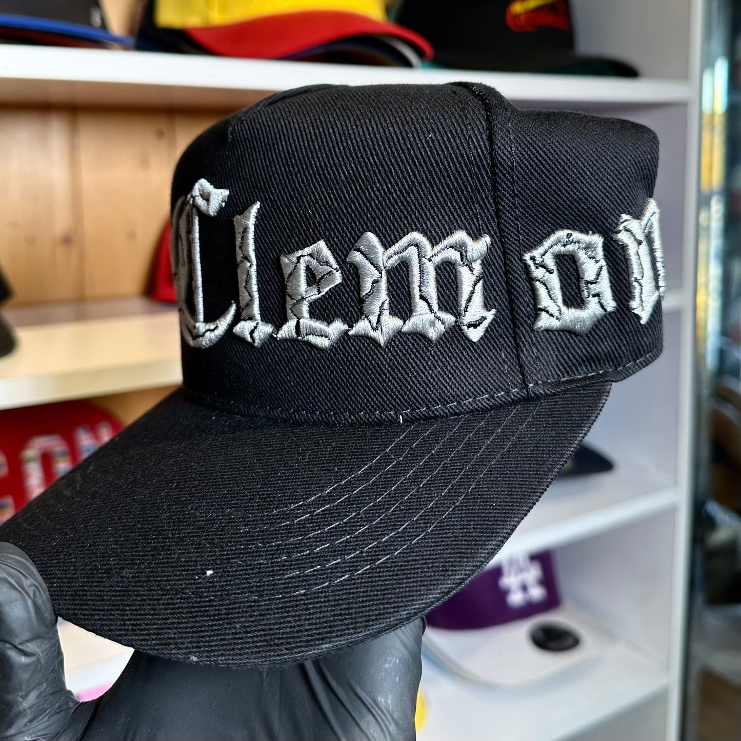 Gorra Ajustable Clemont Rayos Negra
