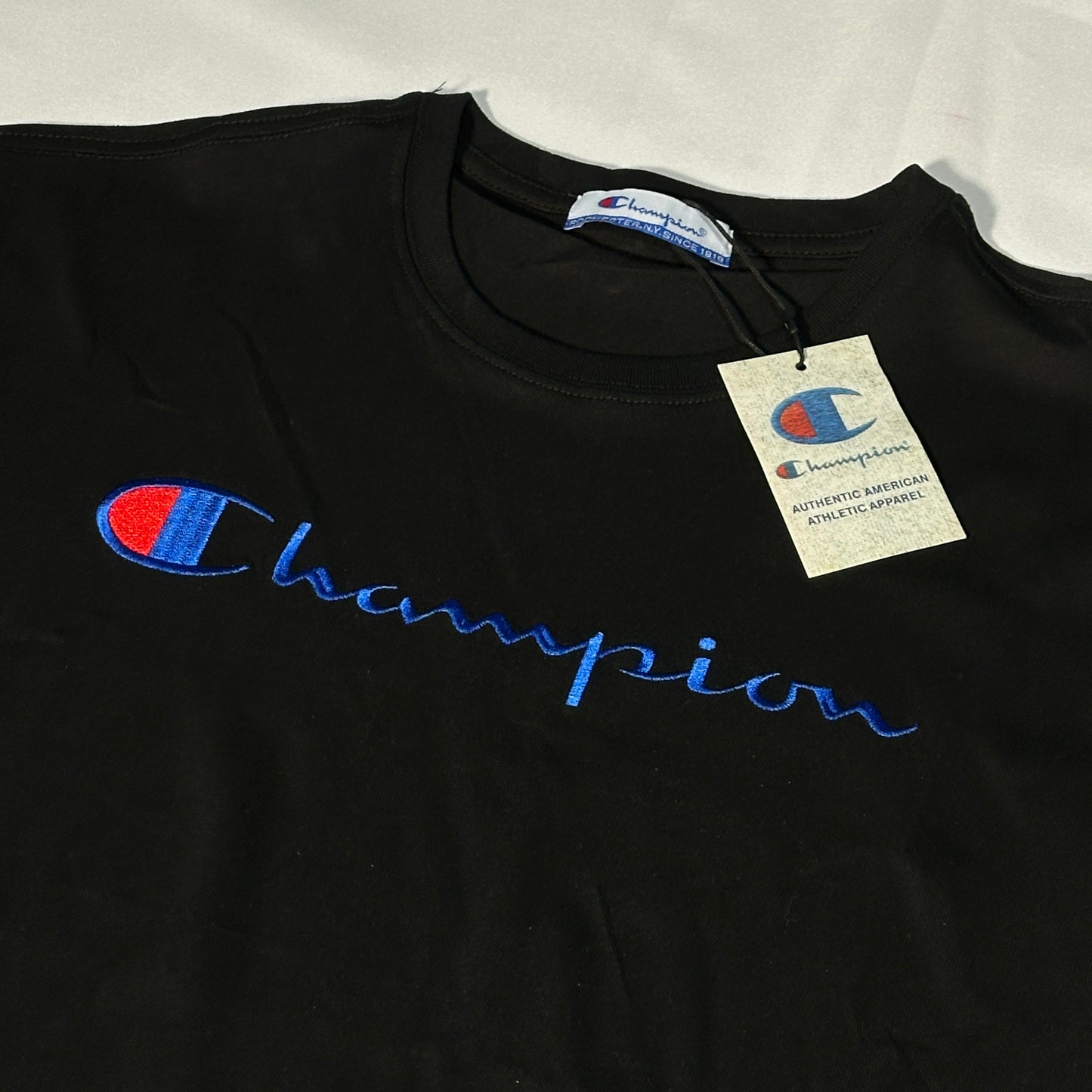 Camiseta champion negra