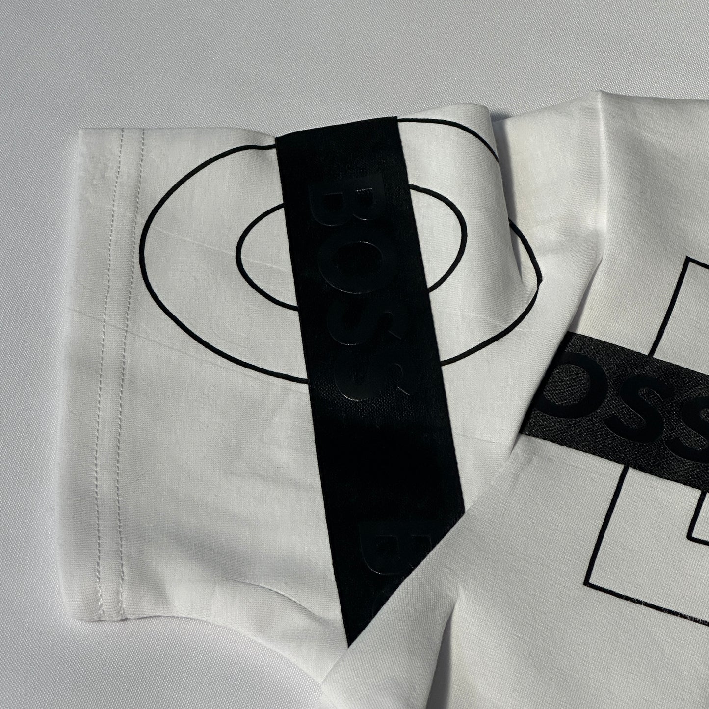 Camiseta Boss blanca