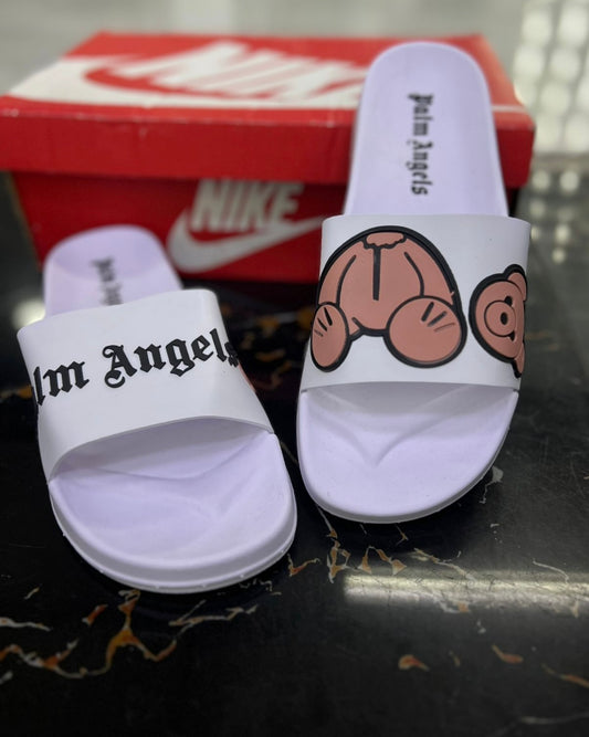 Chancletas Palm Angels blanca