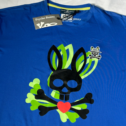 Camiseta Psycho bunny azul