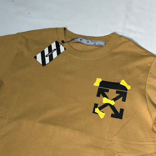 Camiseta off White café