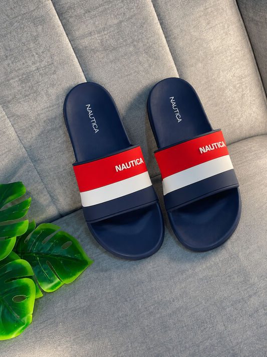 Chancletas Náutica Azules Diseño 1
