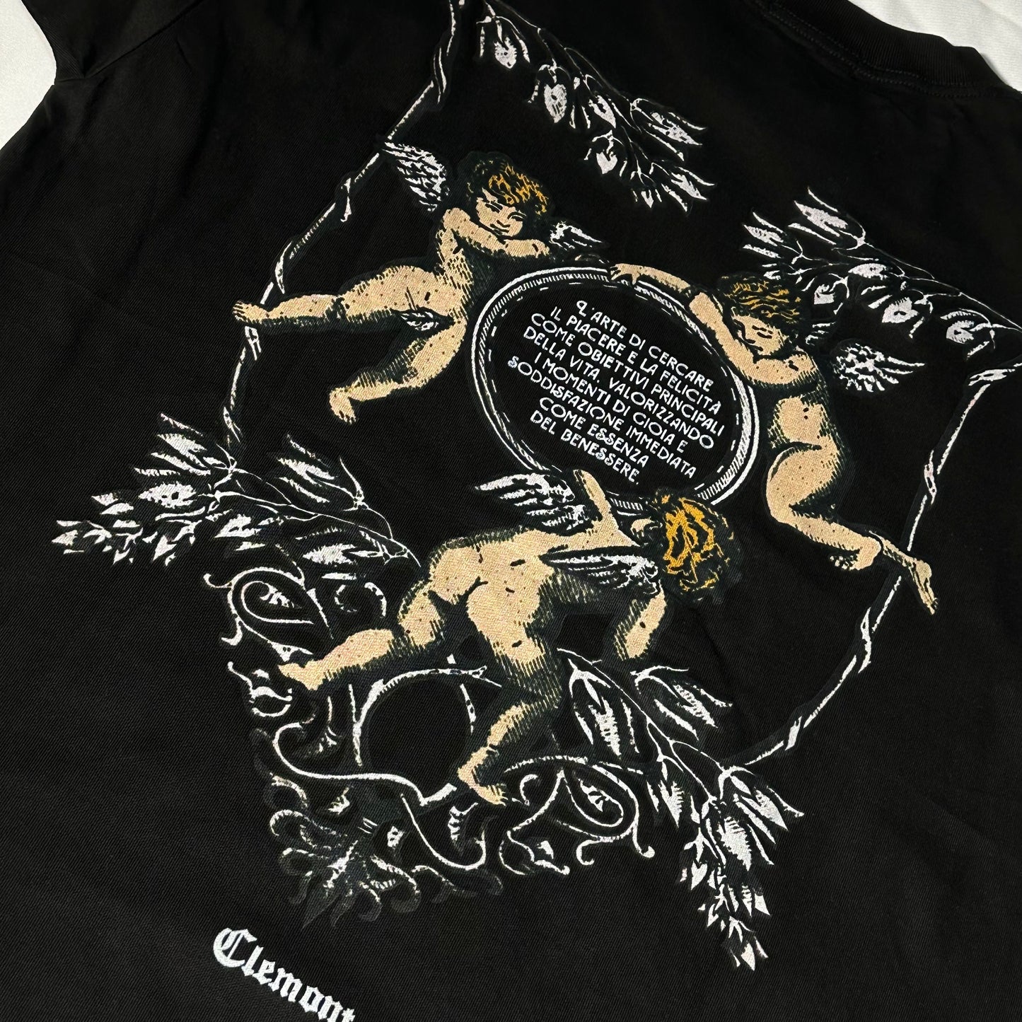 Camiseta Clemont negra