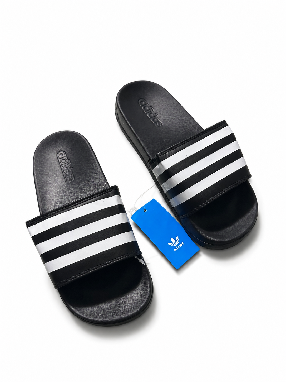 Chancletas Adidas negras