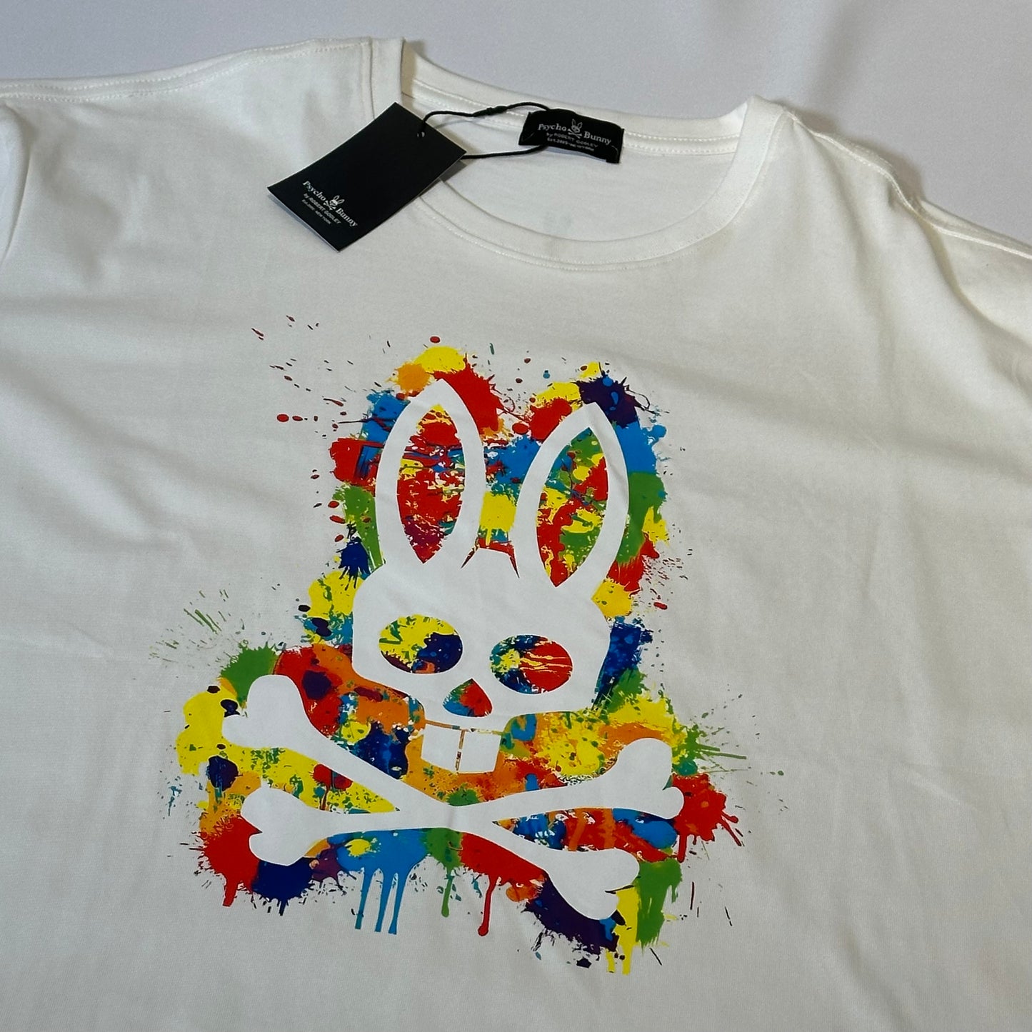 Camiseta psycho bunny blanca