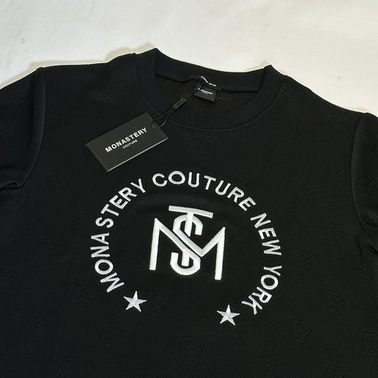 Camiseta monastery negra