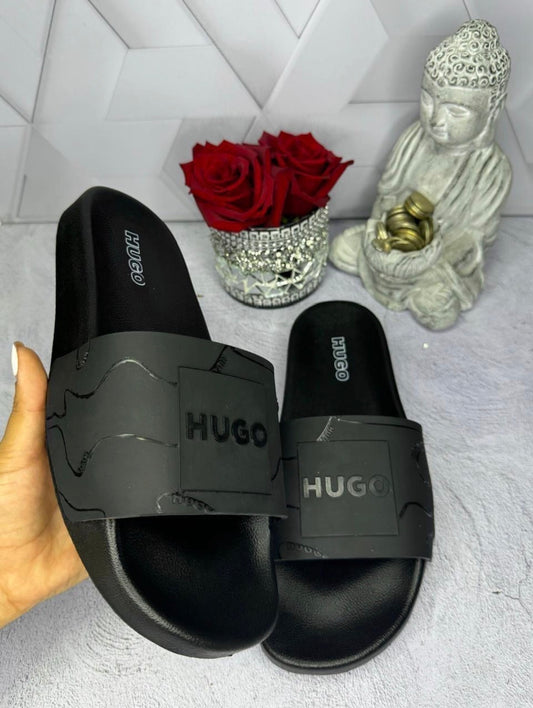 Chancletas Hugo negra