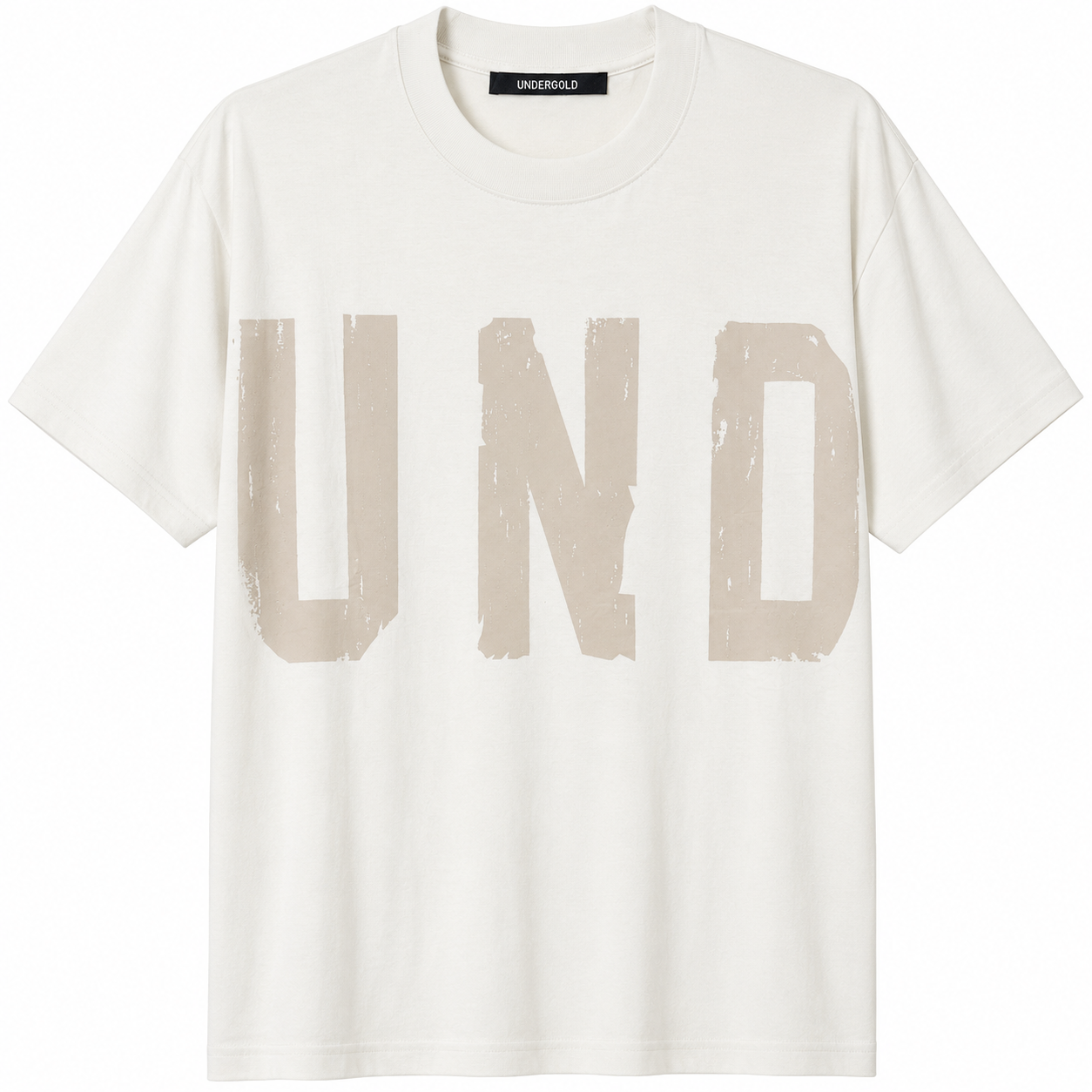 Camiseta undergold beige