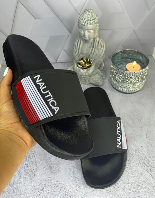 Chancletas nautica negras