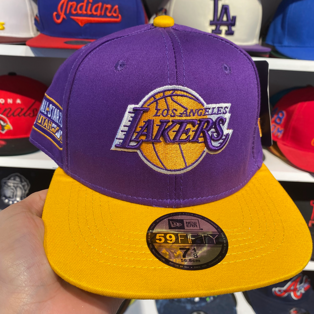Gorra Lakers cerrada