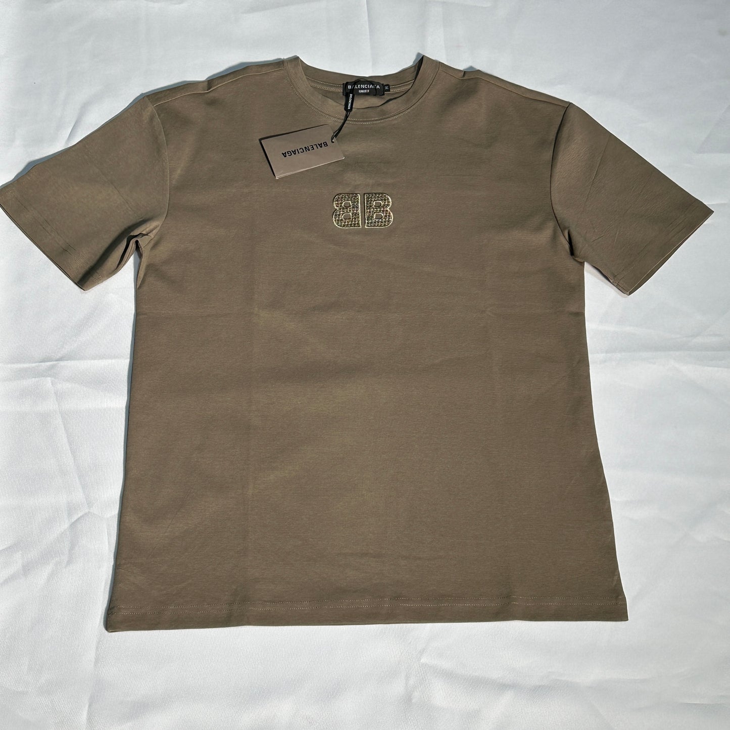 Camiseta Balenciaga café