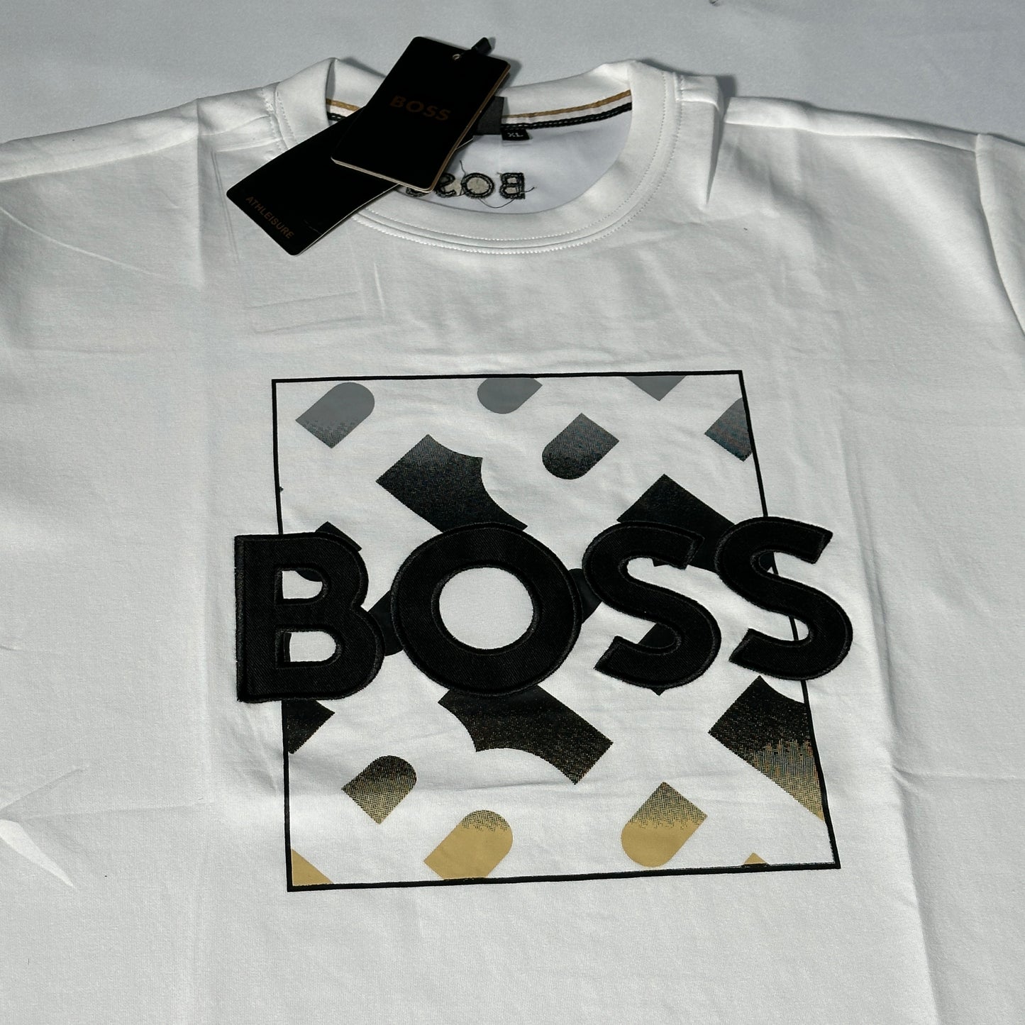 Camiseta Boss blanca