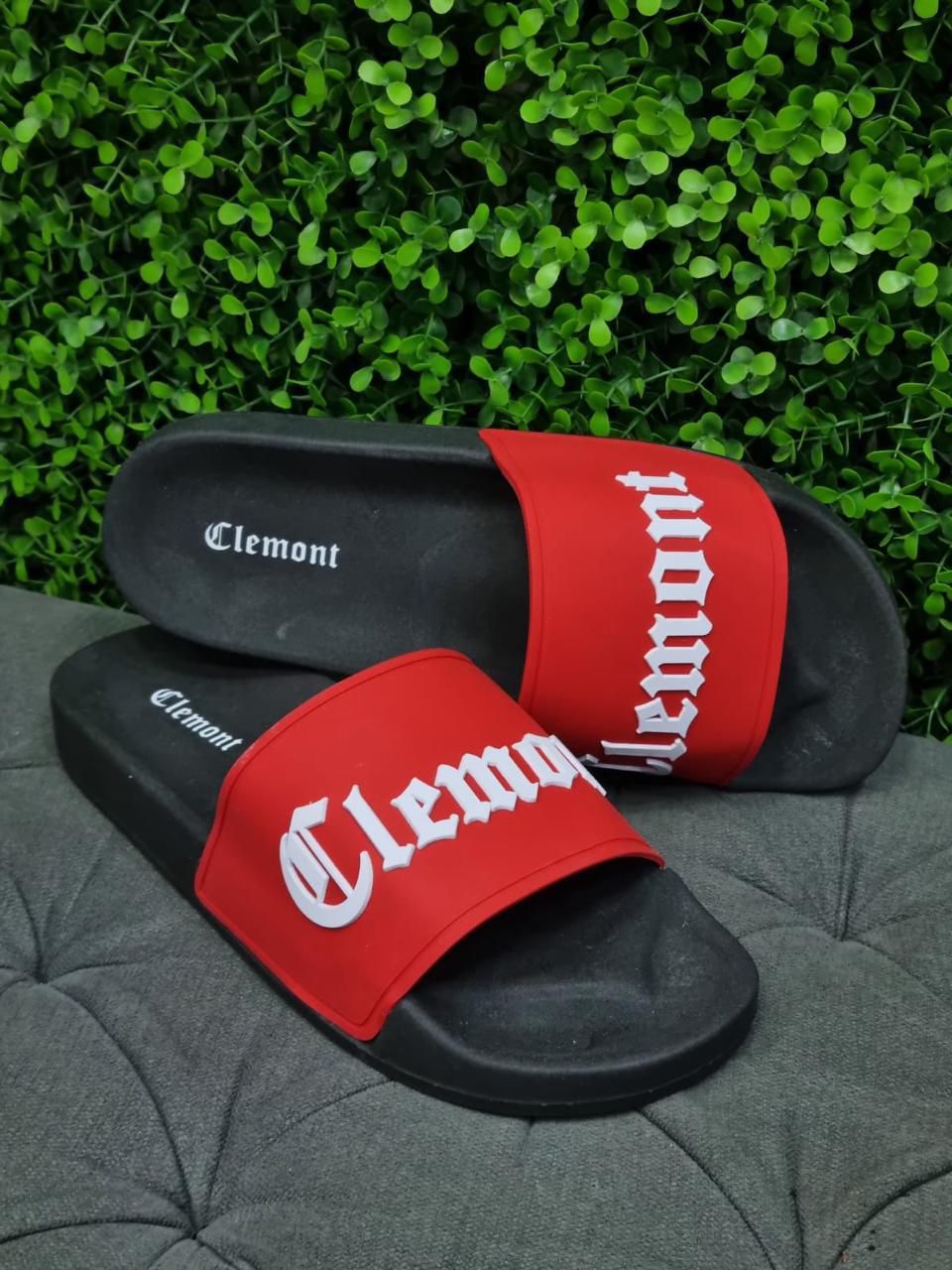 Chancletas Clemont rojas