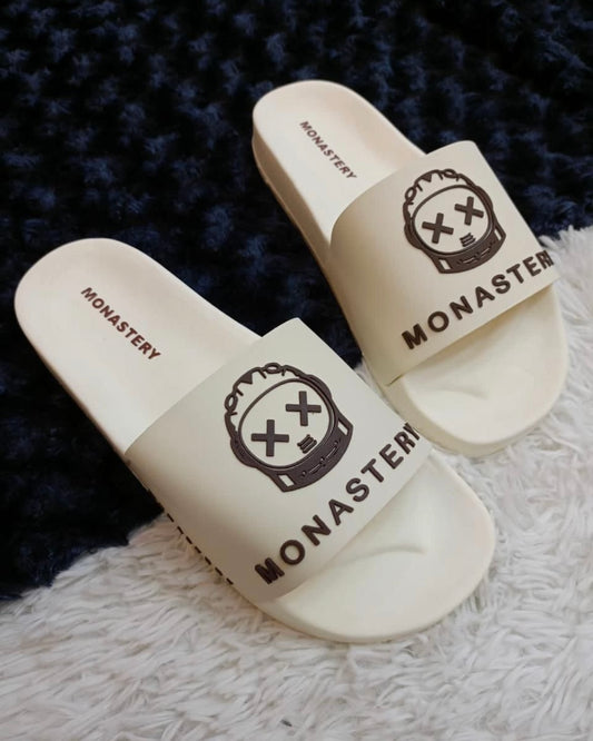 Chancletas Monastery Beige con Marrón
