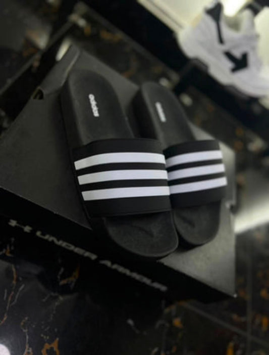 Chancletas Adidas 3 lineas
