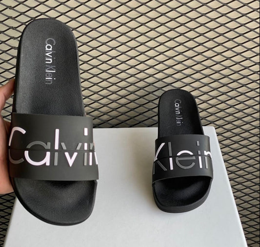 Chancletas Calvin Klein negras