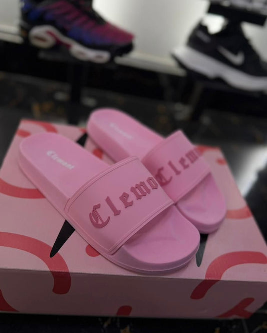 Chancletas Clemont rosadas