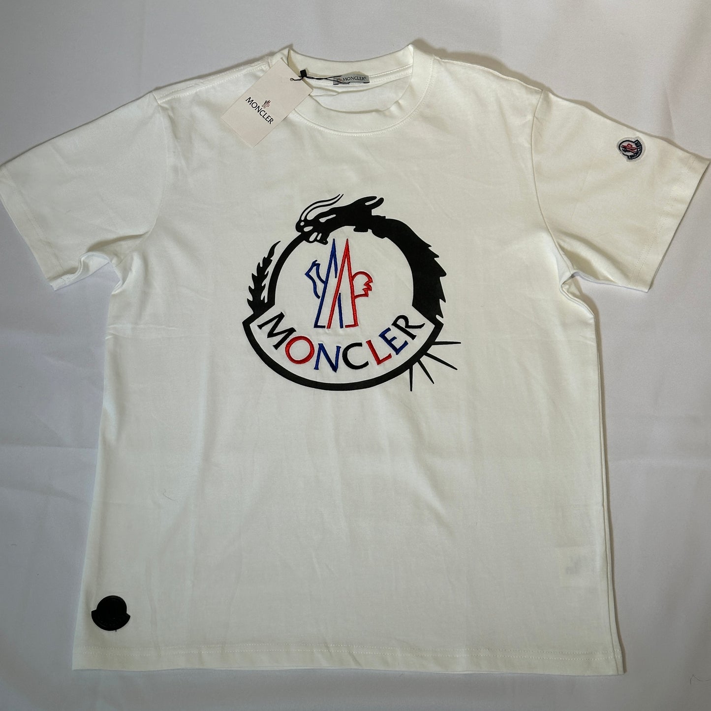 Camiseta Moncler blanca