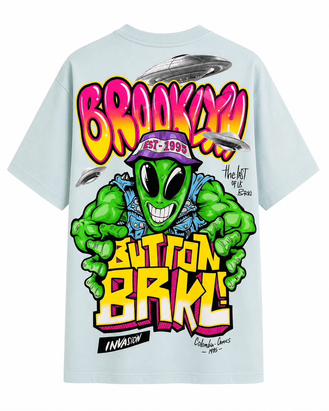 Camiseta Brooklyn azul