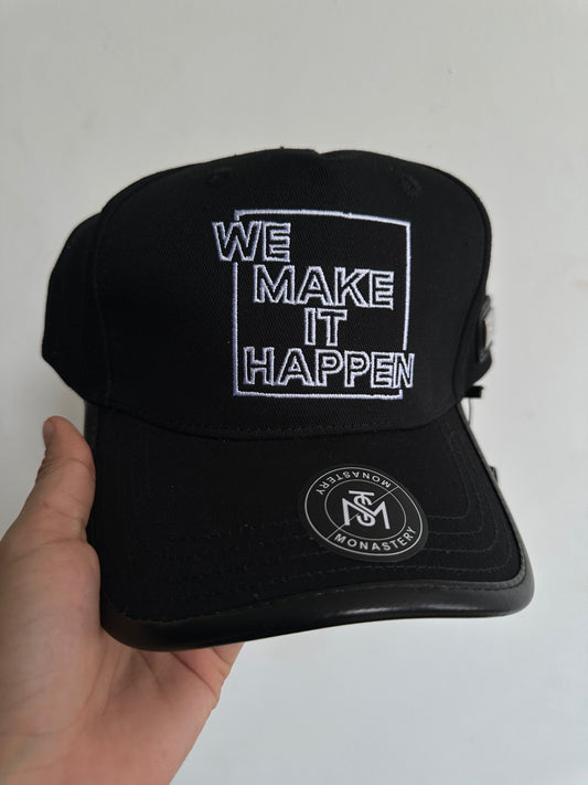 Gorra Monastery Negra Sencilla Diseño 1