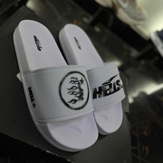 Chancletas hell star blancas
