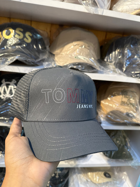 Gorra Tommy Gris oscuro