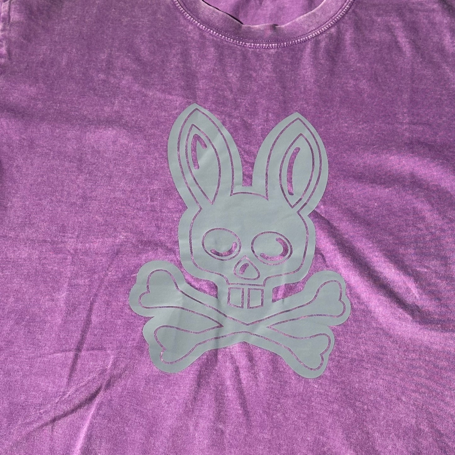 Camiseta psycho bunny morada