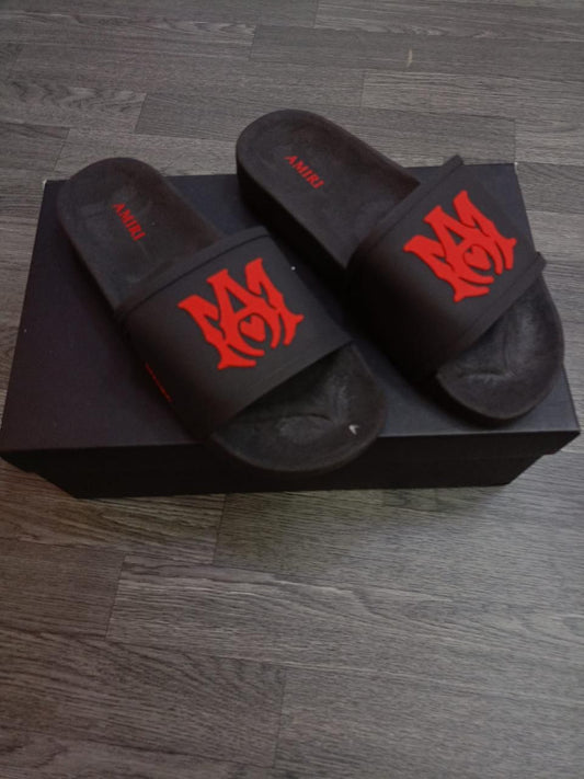 Chancletas Amiri negras