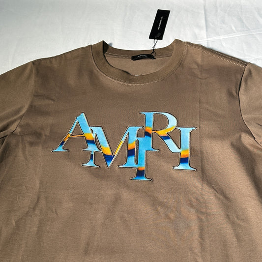 Camiseta Amiri café
