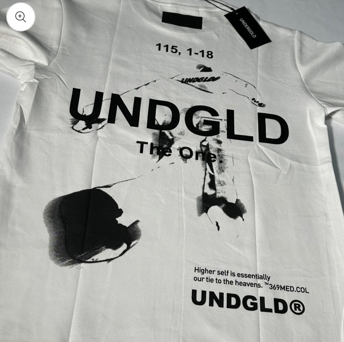 Camiseta undergold blanca