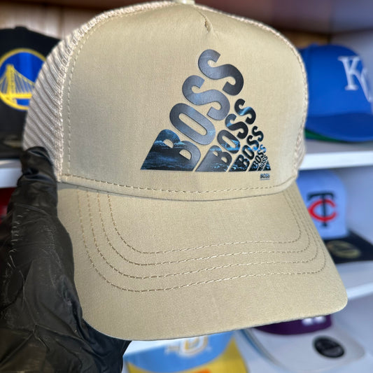 Gorra Ajustable Boss Beige Oscuro