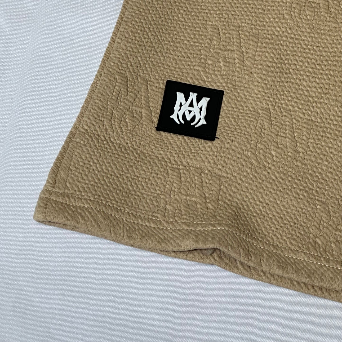 Camiseta Amiri beige oscuro